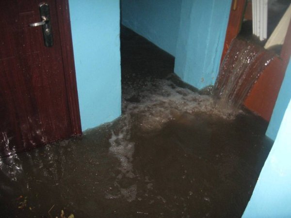 Потоп у Луцьку: люди з квартири виходять через вікно. ФОТО. ВІДЕО